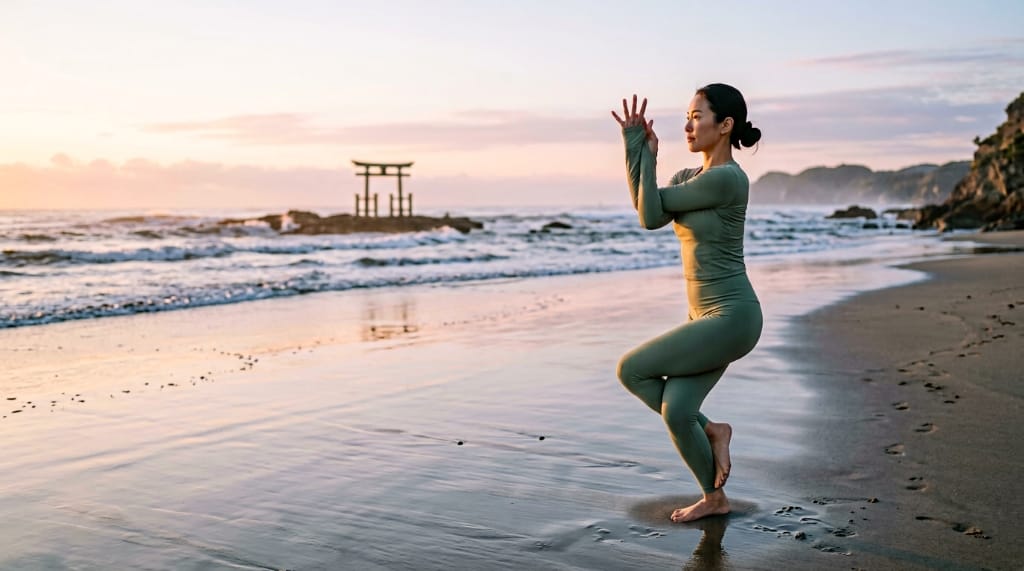 Eagle Pose