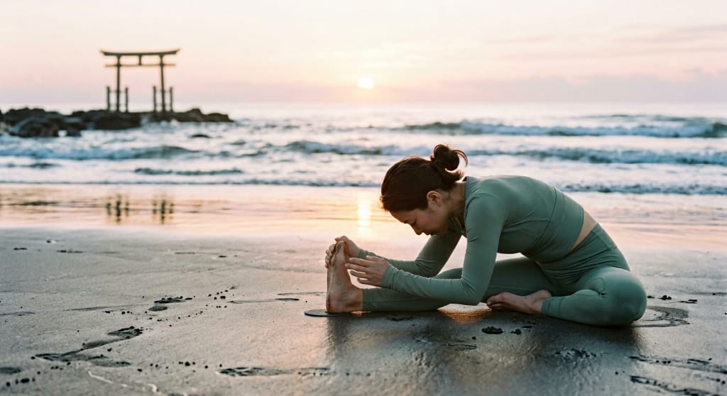 Head-to-Knee Pose