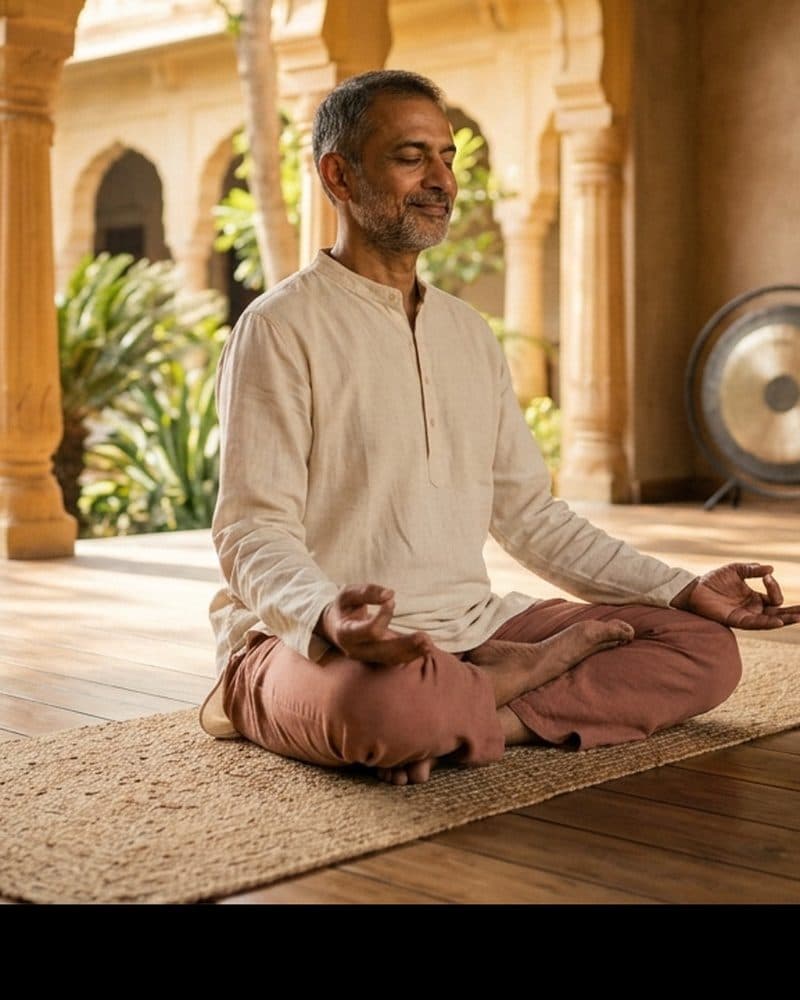 Ananya Sen Portrait — Classical Hatha & Restorative Yin Master at YogaPracticeHub